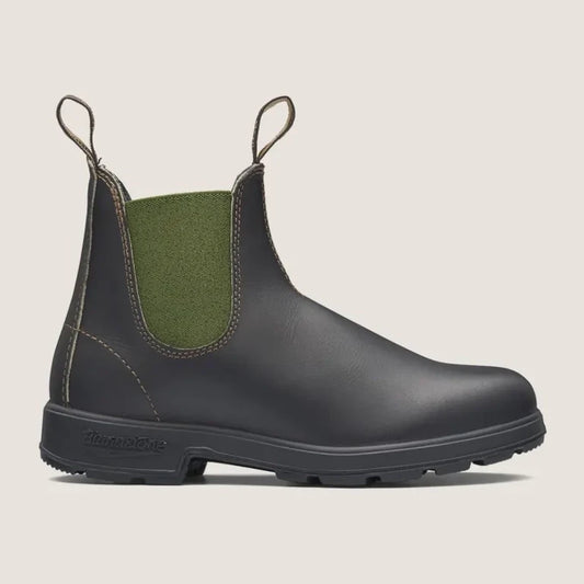 519 Brown Chelsea Boot With Olive