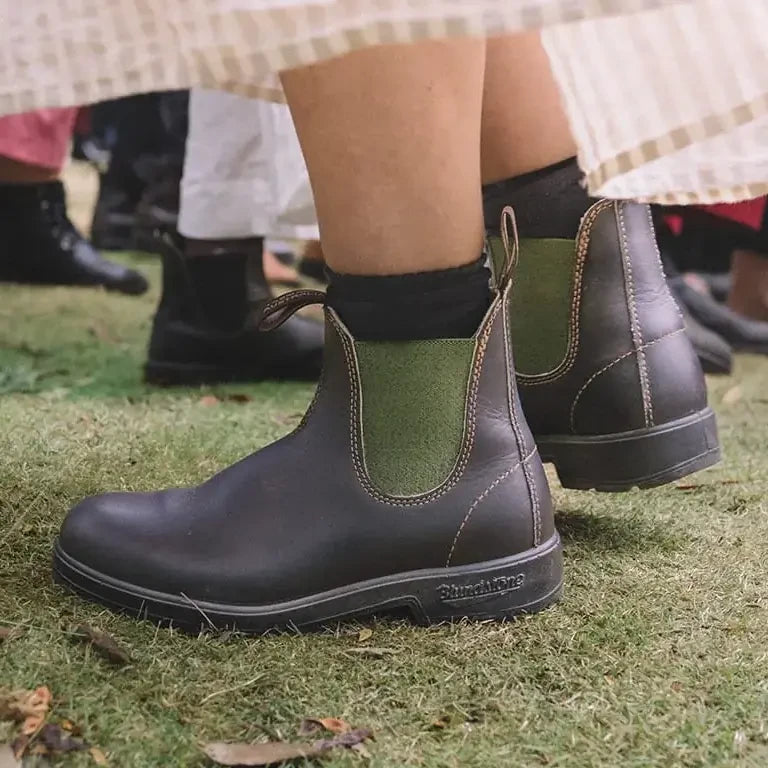 Blundstone 519 Brown With Olive Chelsea Boot - view 9