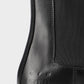 CPH294 Leather Black Pointed Chelsea boot