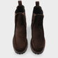 CPH845 Suede Chocolate Chelsea Boot