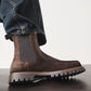CPH845 Suede Chocolate Chelsea Boot