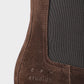 CPH845 Suede Chocolate Chelsea Boot