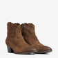 Fame Mid Heel Boot in Mink
