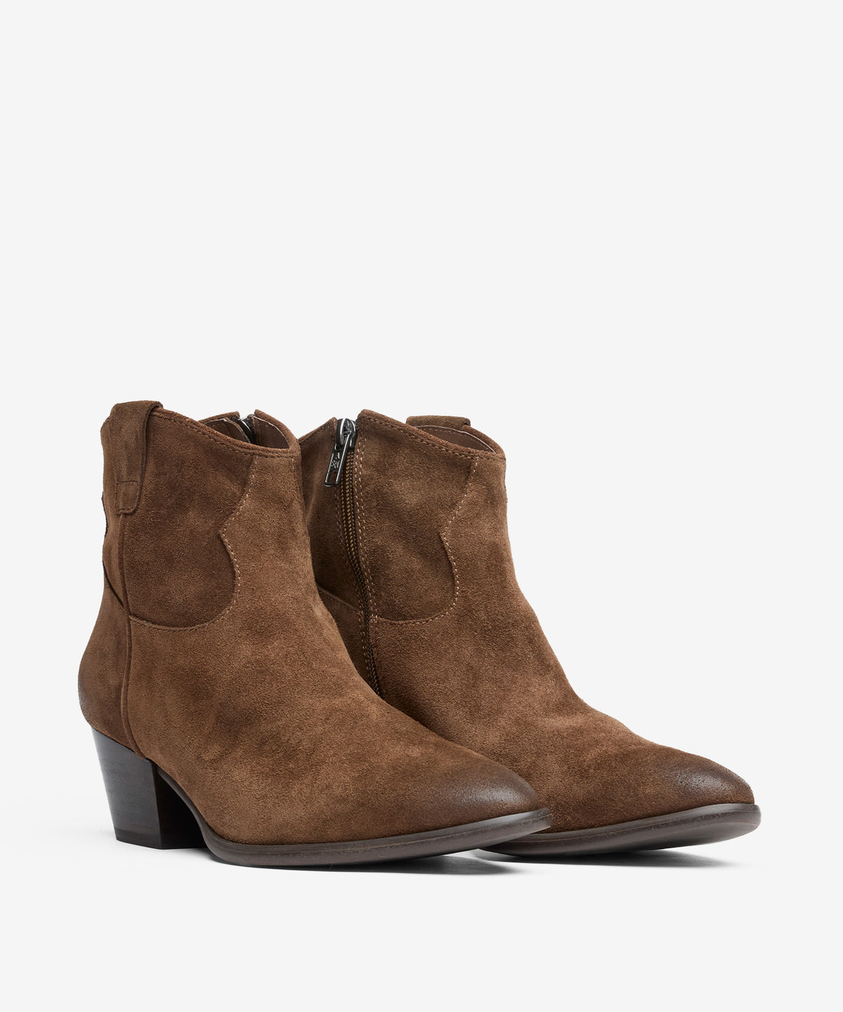 Fame Mid Heel Boot in Mink