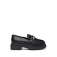 Loafer With Black Gold Detail