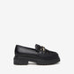 Loafer With Black Gold Detail