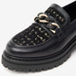 Loafer With Black Gold Detail