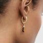 Tigers Eye Jupiter Earring