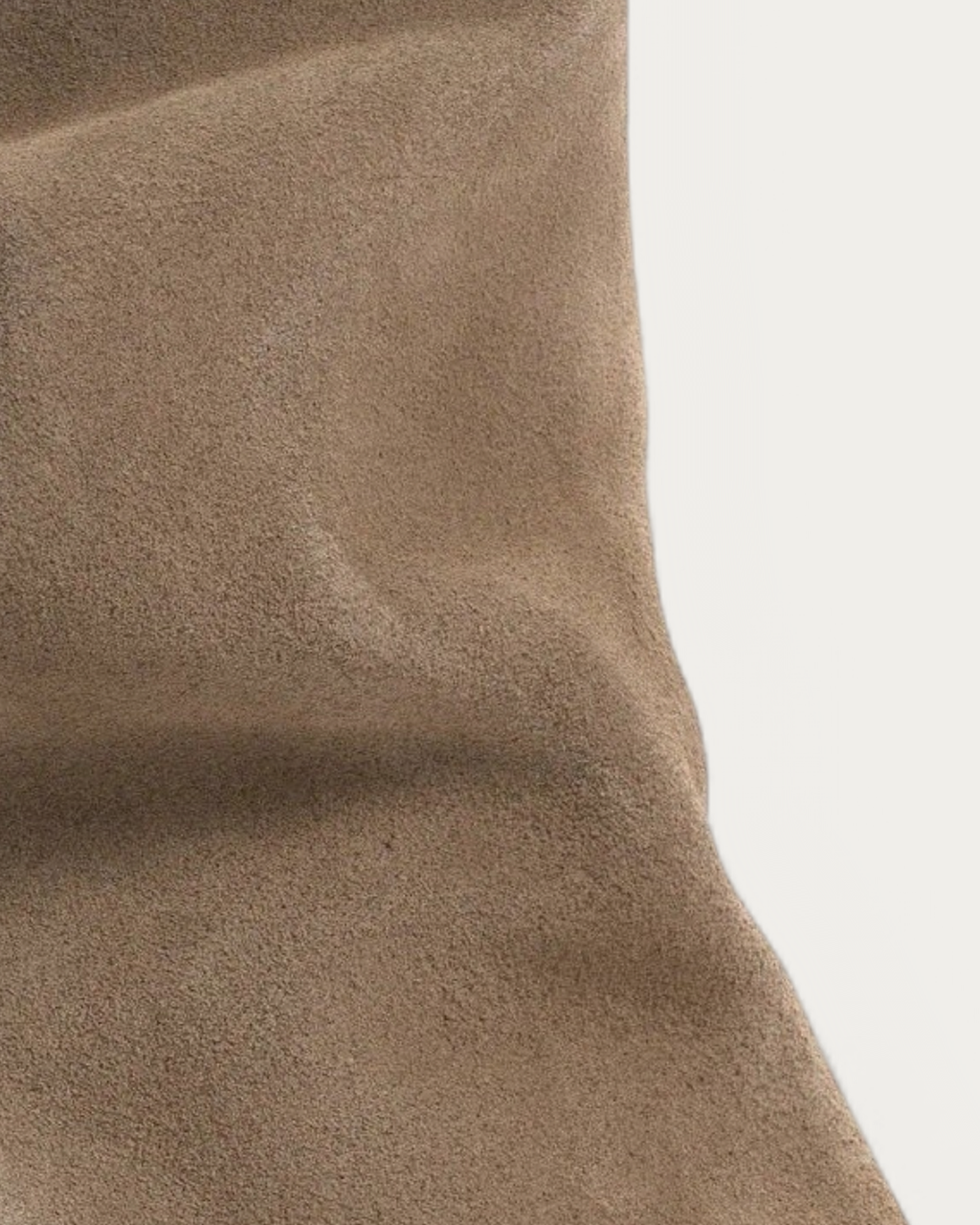 Anonymous Copenhagen Vully 50 Mushroom Suede Slouch Ankle Boot, upper detail