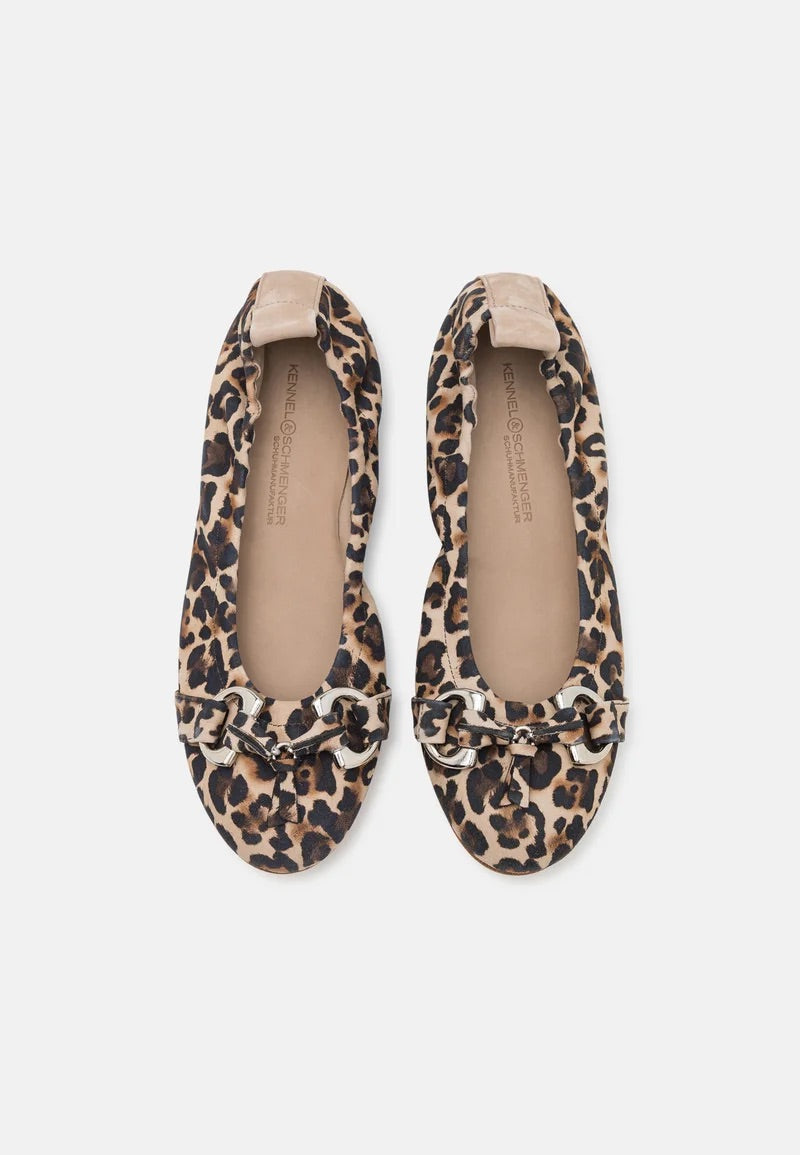 Nelly Pump In Lepard Print