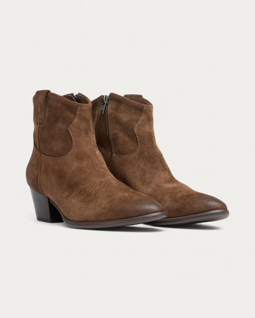 Ash Fame Mid Heel Boot in Mink - view 2