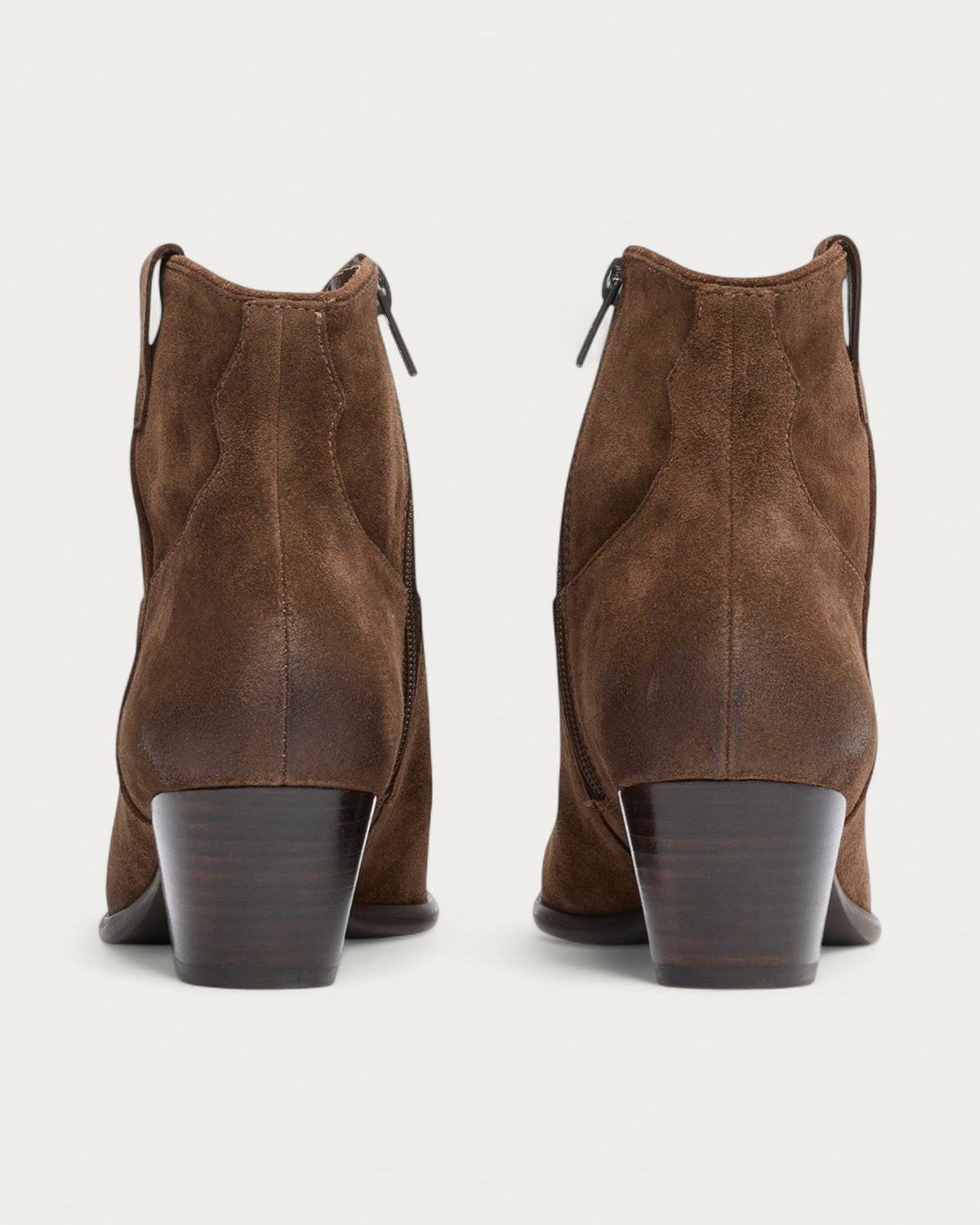 Ash Fame Mid Heel Boot in Mink - view 3
