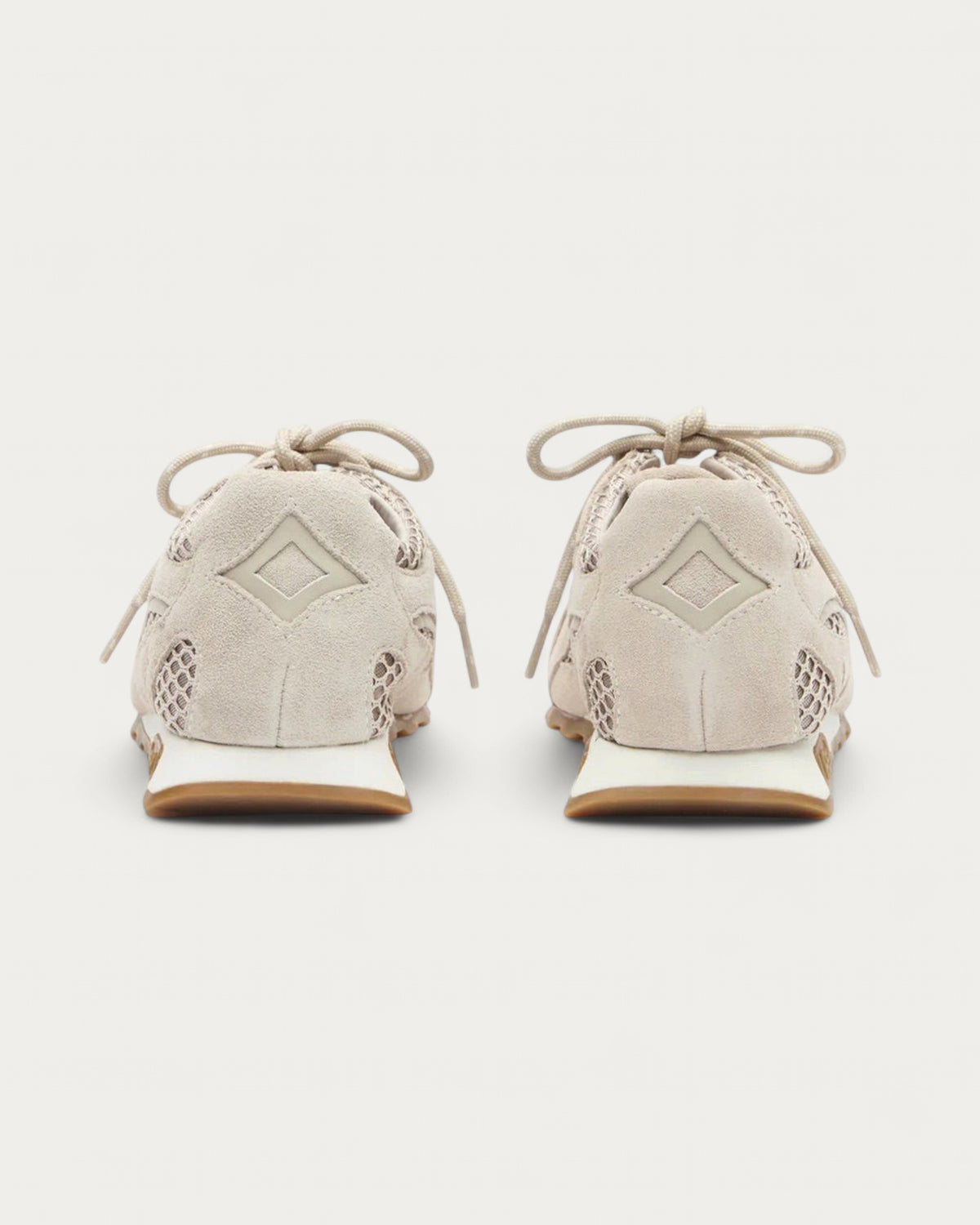 Ash Kasar Sneaker Beige Suede Mesh - view 2