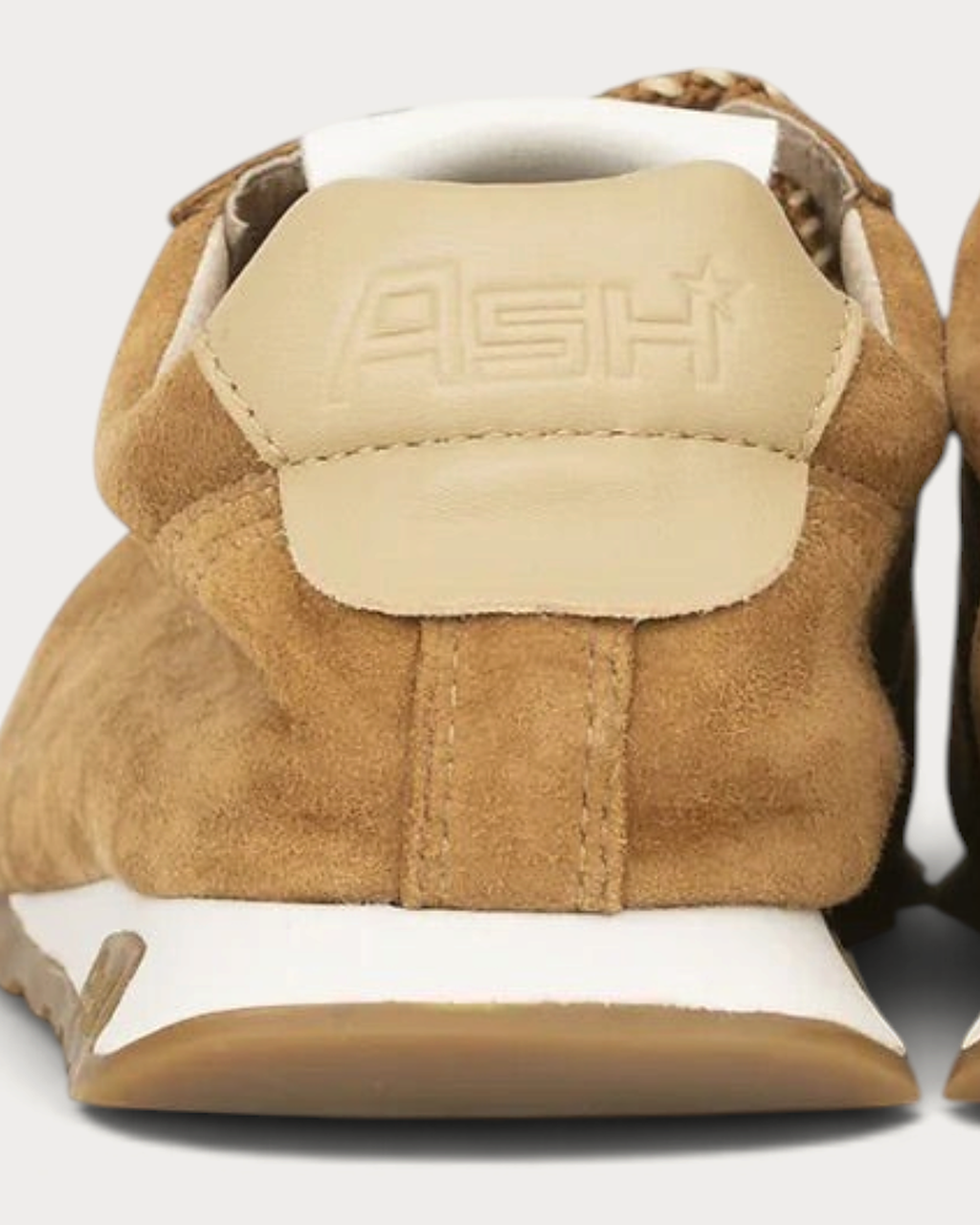 Ash Kill Bill sneaker in cognac - heel tab detail
