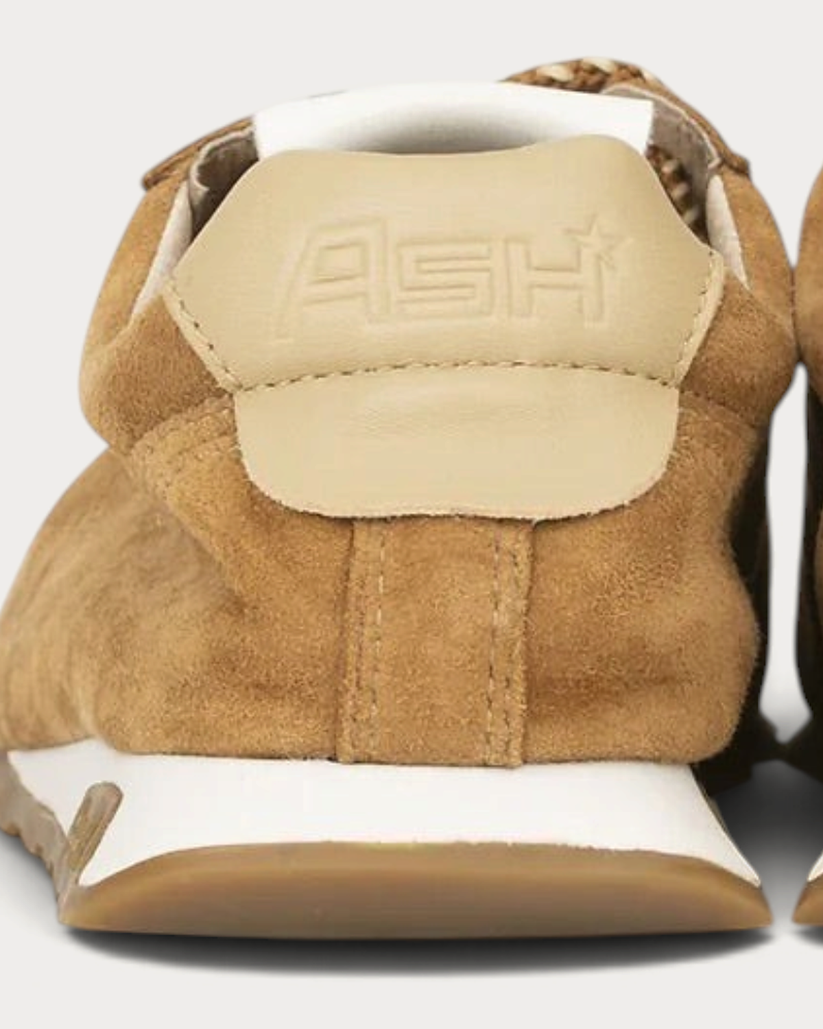 Ash Kill Bill sneaker in cognac - heel tab detail