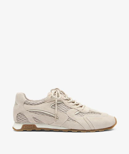 Kasar Sneaker Beige Suede Mesh