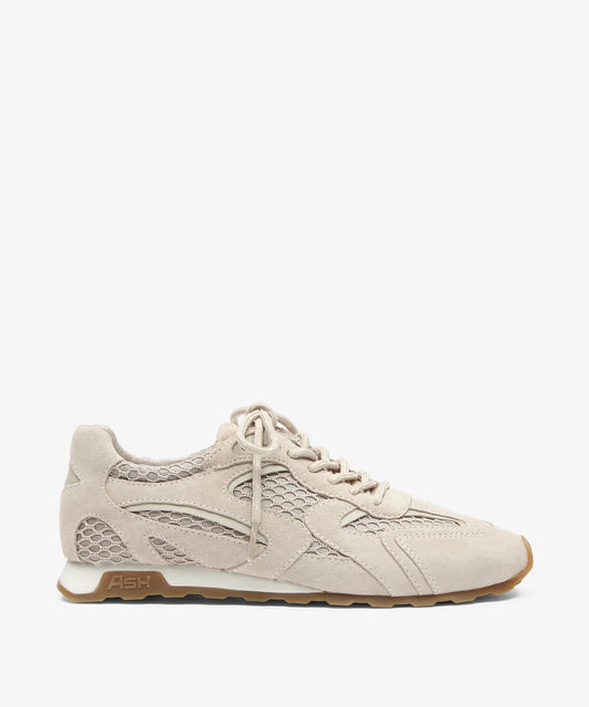 Kasar Sneaker Beige Suede Mesh