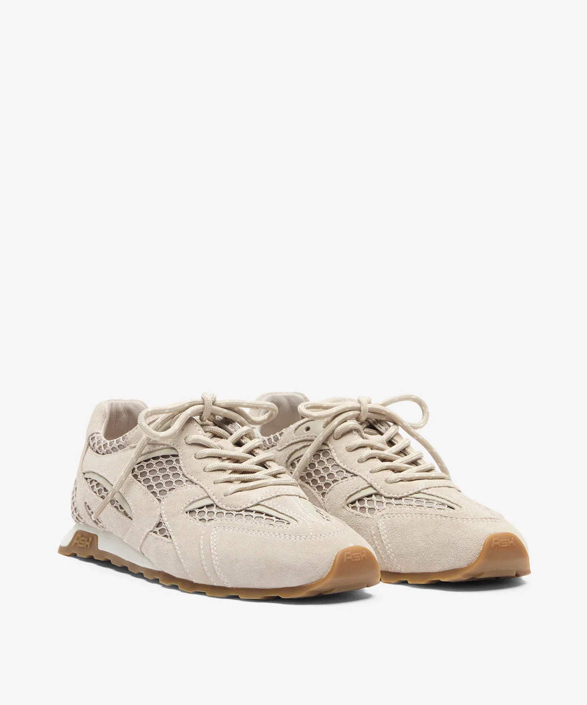 Kasar Sneaker Beige Suede Mesh