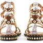 Gladiator Studded Sandal In Cinnamon