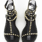 Gladiator Studded Sandal In Black