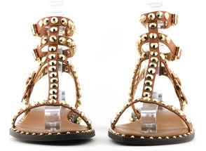 Gladiator Studded Sandal In Cinnamon