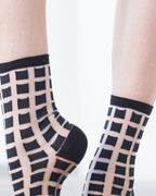Atelier St Eustache Patterned Socks - view 4