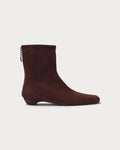 Augusta Hunter Brown Suede Ankle Boot - view 1