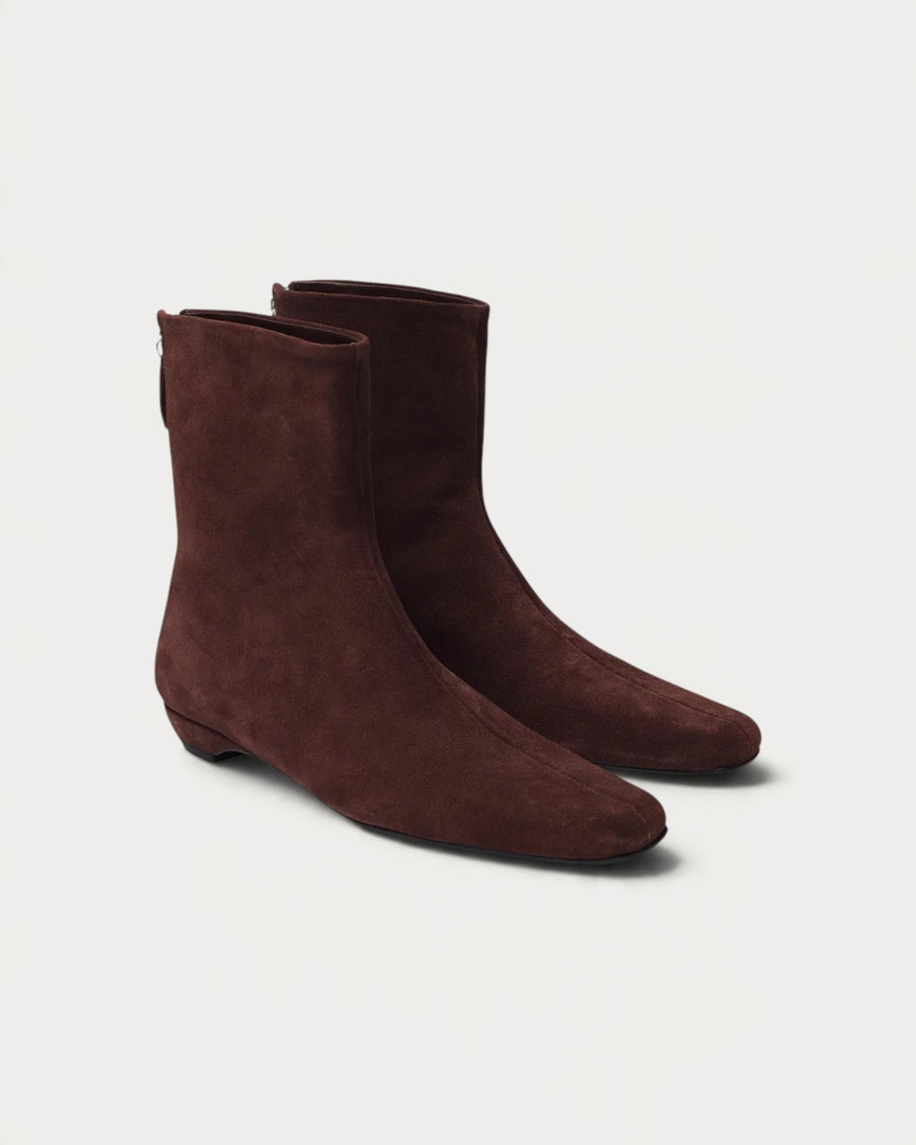 Augusta Hunter Brown Suede Ankle Boot - view 2