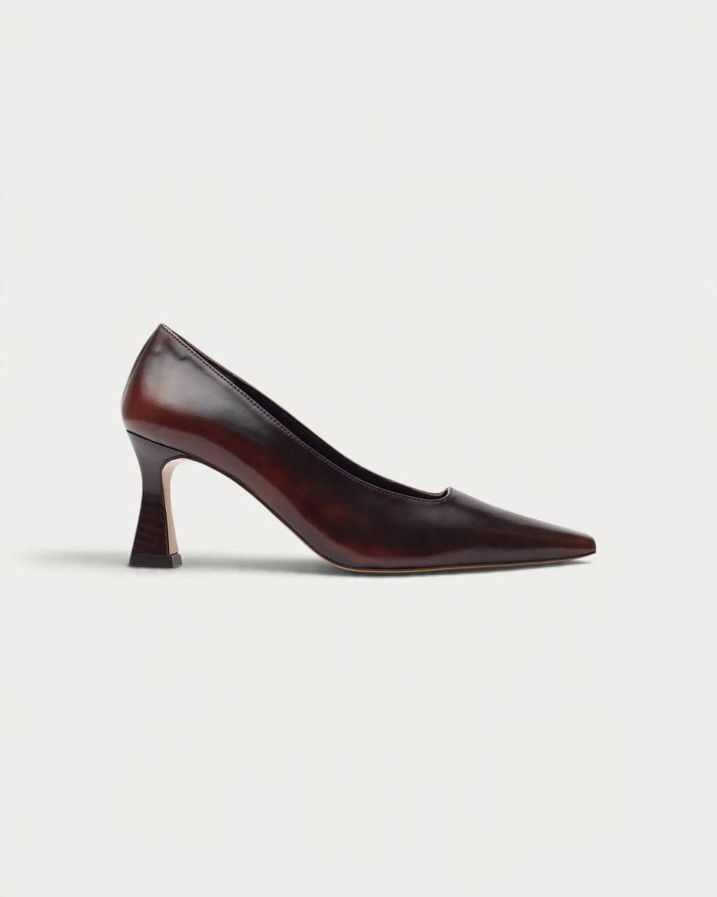 Augusta Petra Brown Leather Heel - view 1