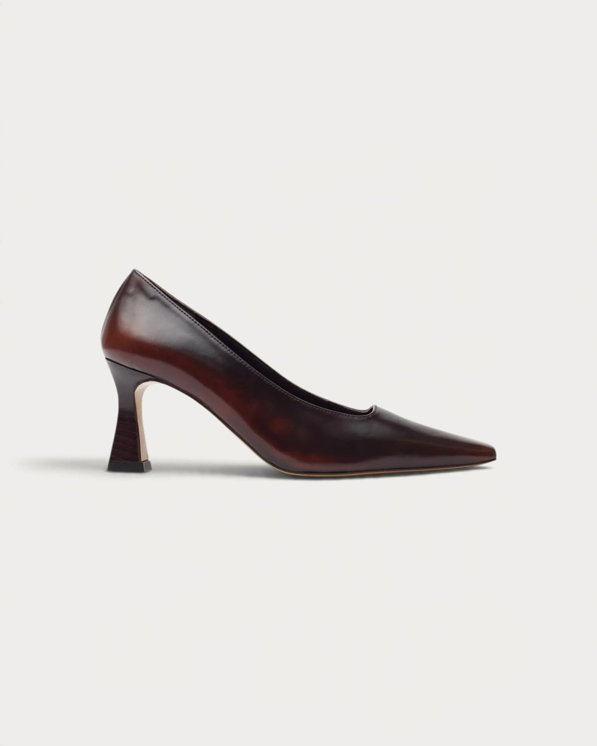 Augusta Petra Brown Leather Heel - view 1