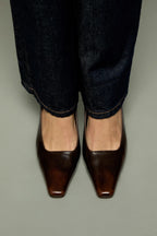 Augusta Petra Brown Leather Heel - view 4