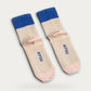 Aydo Studios Altai Route Silent Dune Socks – pair of socks on soft stone background
