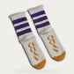 Aydo Studios Baltic Core Temporal Field Socks – pair of socks on soft stone background