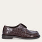 Over Lap Croco Loafer