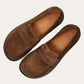 Suede Loafer In Brown