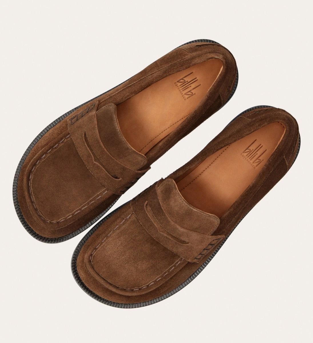 Suede Loafer In Brown