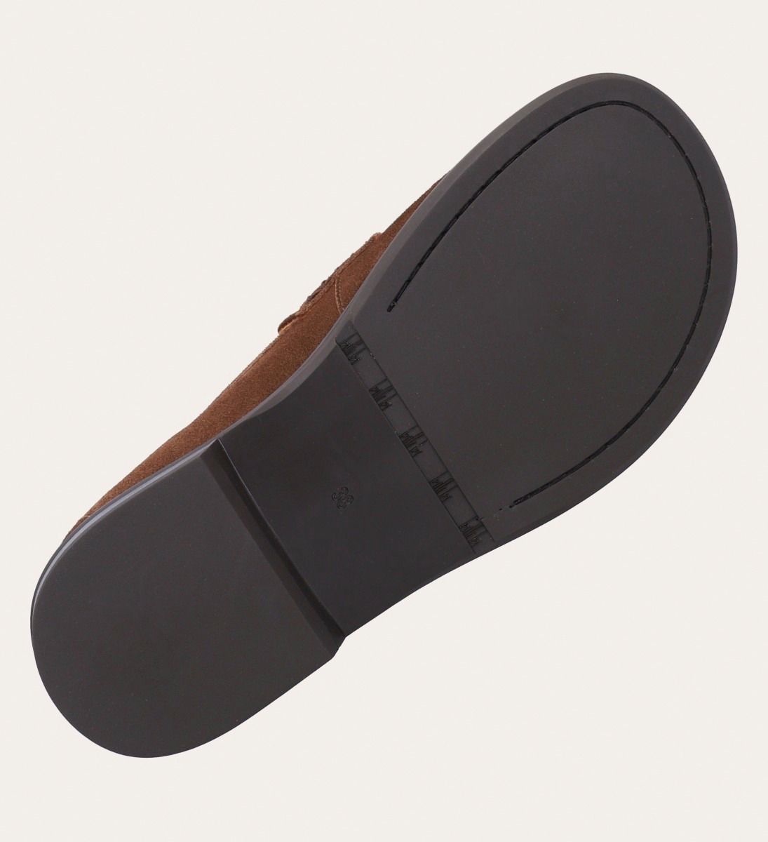 Suede Loafer In Brown