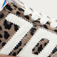 BACK70 Leo Cloud Taupe Leopard Print Sneaker, upper detail
