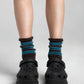 Aydo Studios Baltic Core socks in Sacred Soil, worn