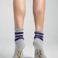 Aydo Studios Baltic Core socks in Temporal Field, worn detail