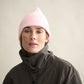 Ribbed Beanie In Blush