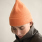 Ribbed Beanie In Flame