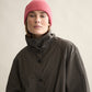 Ribbed Beanie In Fuschia