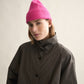 Ribbed Beanie In Lipstick
