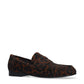 Pony Hair Leopard Print Loafer
