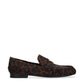 Pony Hair Leopard Print Loafer