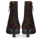 Leopard Print Boot With Side Zip