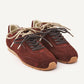 Billy Lou Sneaker In Bordeaux
