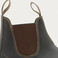 Blundstone 500 Chelsea Boot elastic side gusset and pull tabs detail