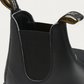 Blundstone 510 Chelsea Boot pull tab detail with Tasmania Australia branding